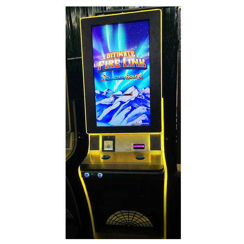 Çok Fonksiyonlu Slot Balıkçılık Oyun Makinesi Dik Kalınlaşmış Siyah Renk