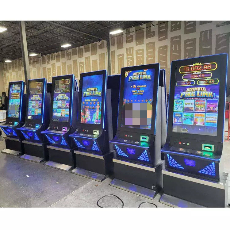 Çok Fonksiyonlu Slot Balıkçılık Oyun Makinesi Dik Kalınlaşmış Siyah Renk