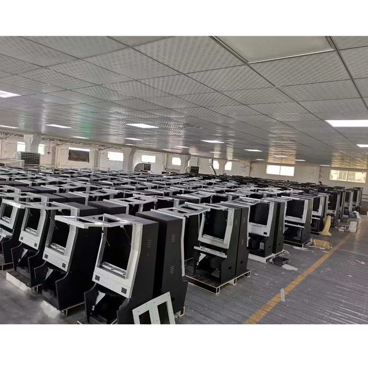 Çok Fonksiyonlu Slot Balıkçılık Oyun Makinesi Dik Kalınlaşmış Siyah Renk